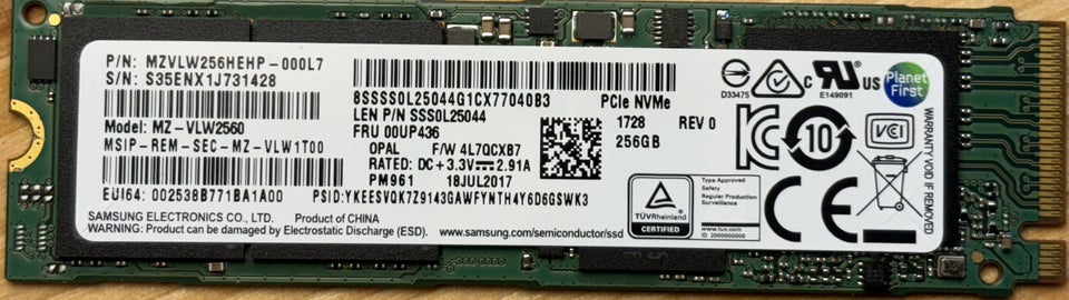 Samsung 256 GB