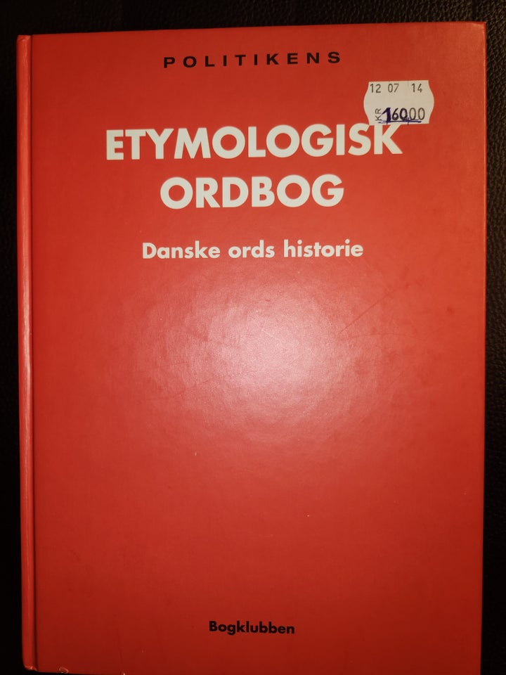 ETYMOLOGISK ORDBOG, Jan Katlev,