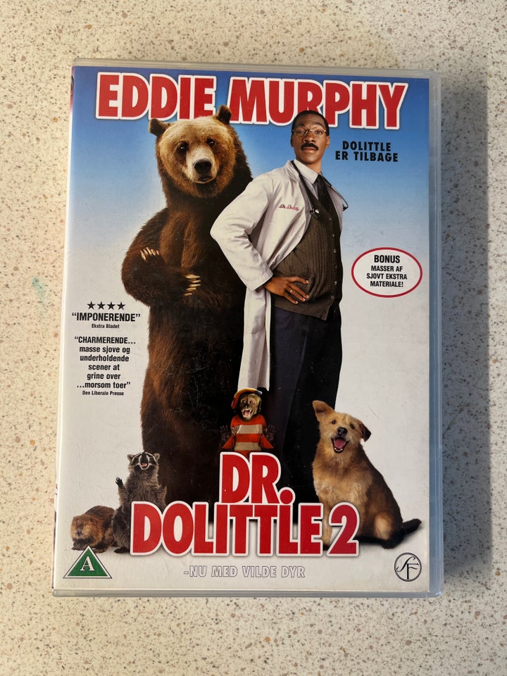 DR. dolittle 2, DVD, komedie