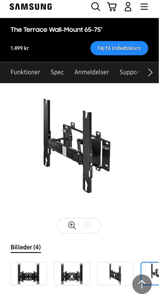 Vægbeslag, Samsung, Perfekt