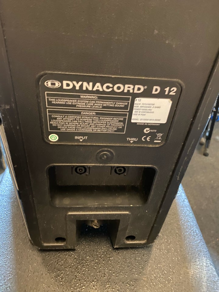 Front, Dynacord D-Lite