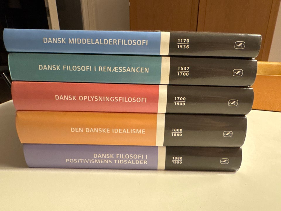 Den danske filosofis historie 1-5,