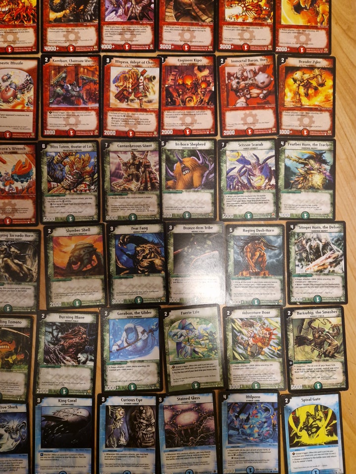 Samlekort, DUEL MASTERS KORT