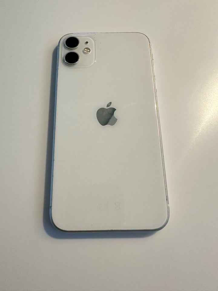 iPhone 11, 128 GB, hvid