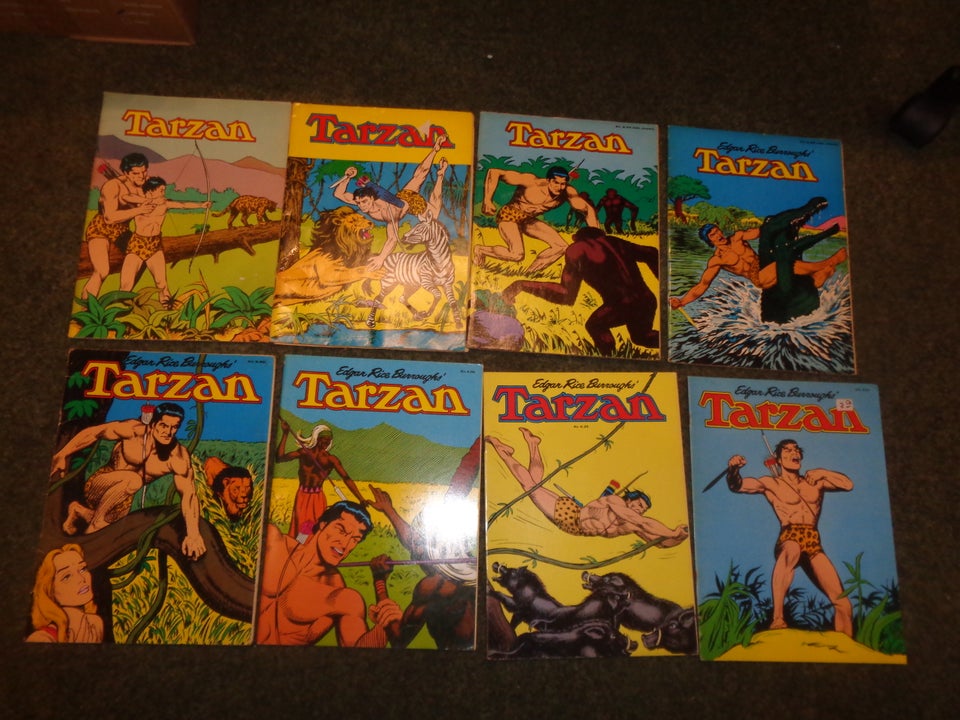 Tarzan årshæfter, Tegneserie