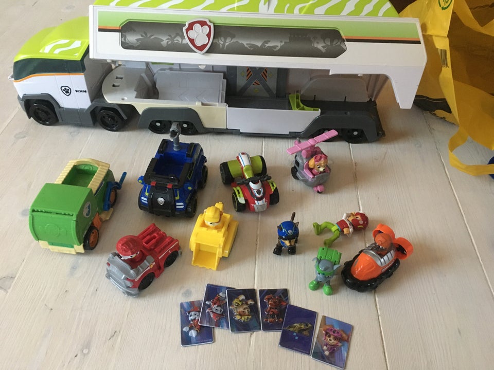 Figurer, Paw patrol bus og figurer,