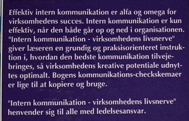 Intern kommunikation-