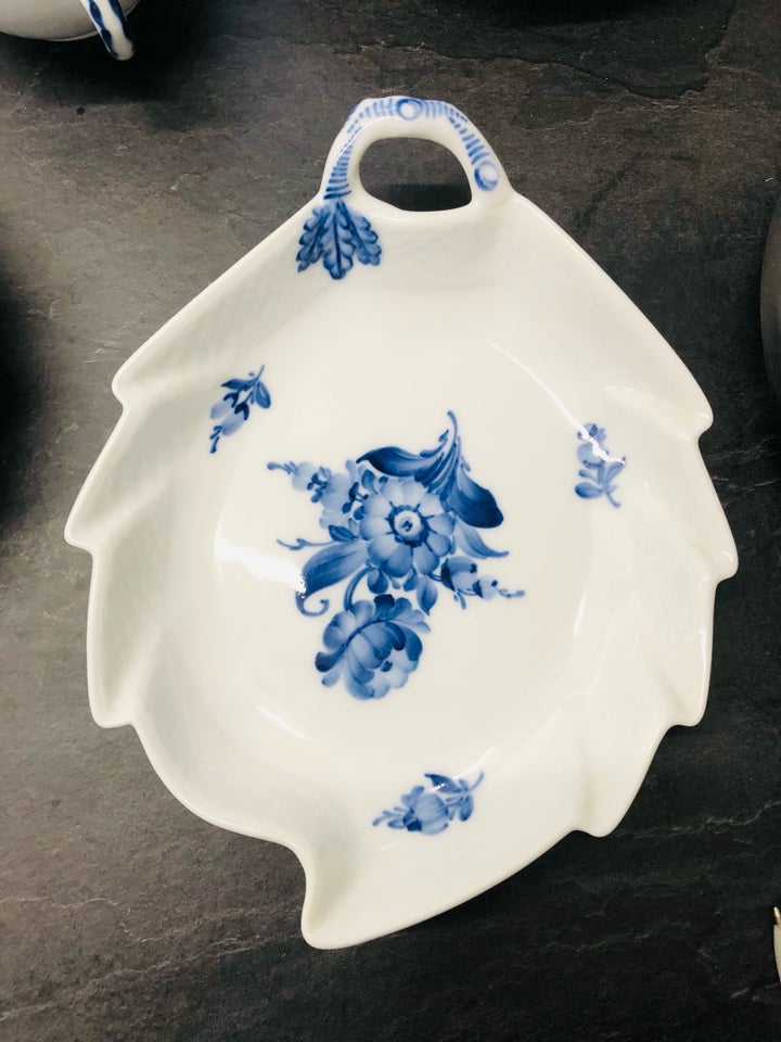 Porcelæn Blå Blomst flettet