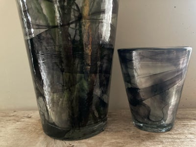 Kunst Glas vase  Kosta Boda  motiv: