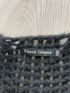 Cardigan, Black Colour, str. One