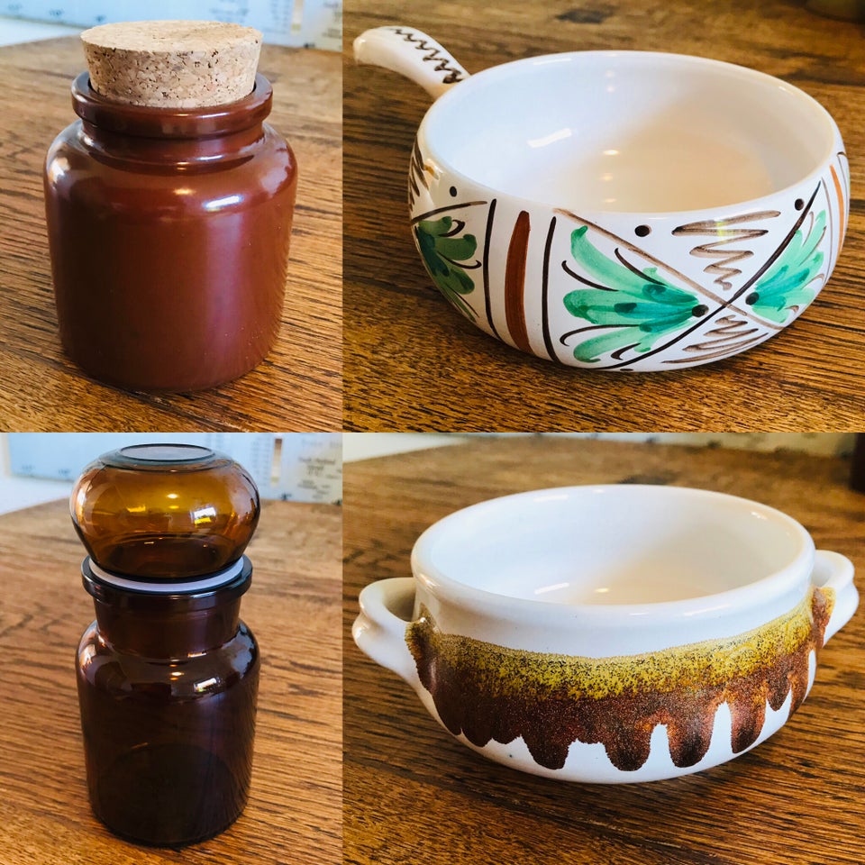 Keramik Krukke / Apotekerglas /