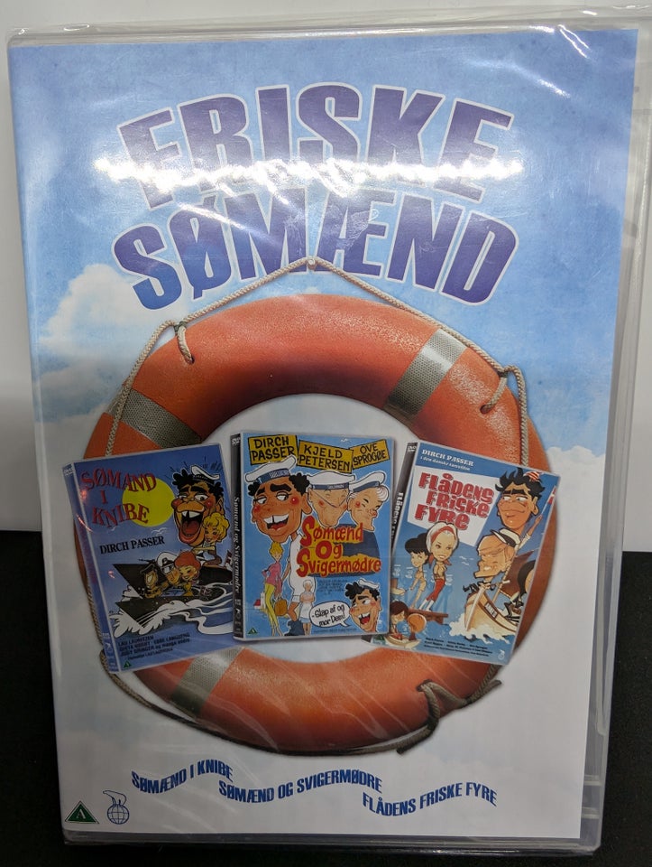 Friske sømænd, DVD, komedie