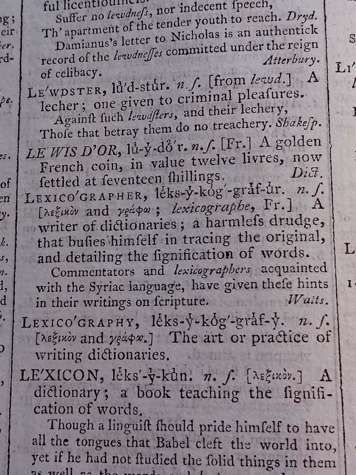 Dictionary of The English