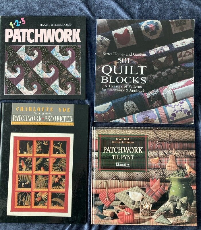 Patchwork – se pris på hver bog,