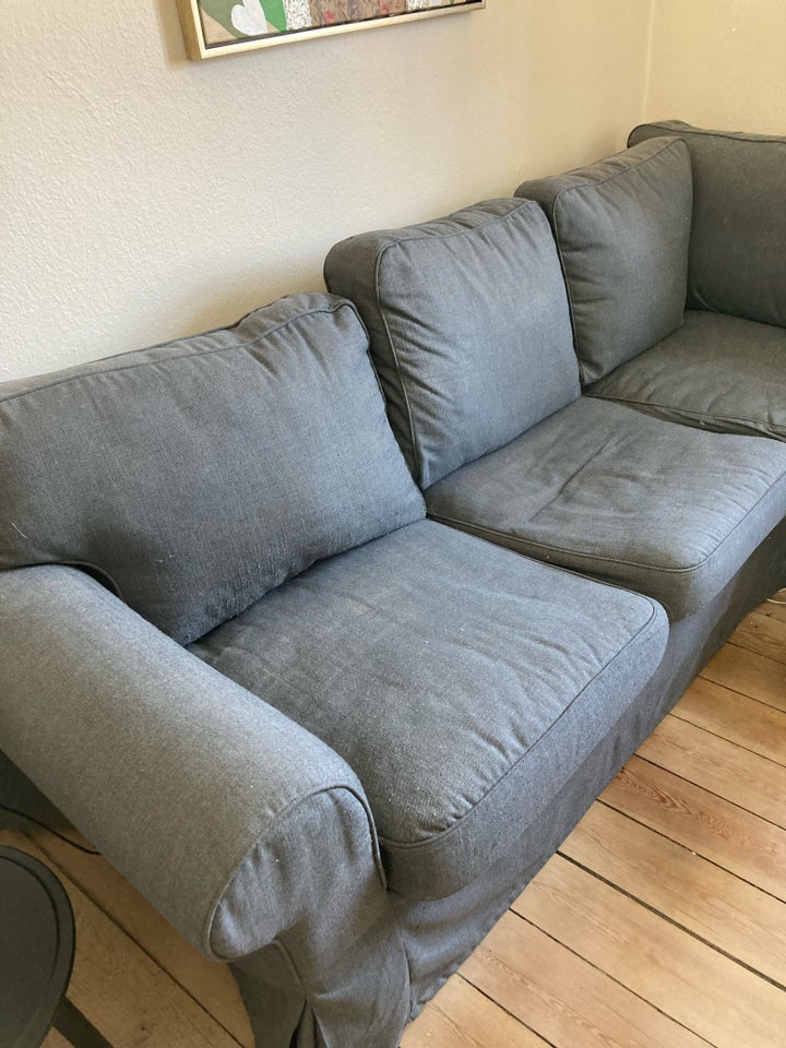 Hjørnesofa, stof, 4 pers.