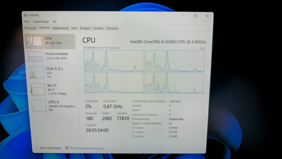 Lenovo L560, 2.4 GHz, 8 GB ram