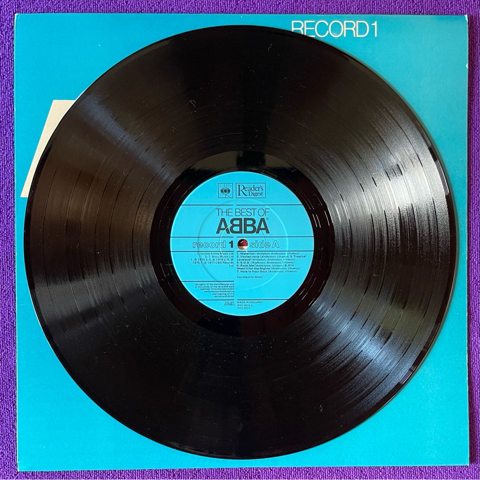 LP, ABBA, The best of ABBA 1972-1981