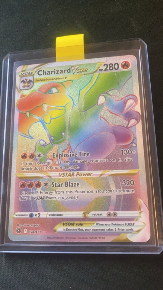 Charizard Vstar rainbow, Pokemon