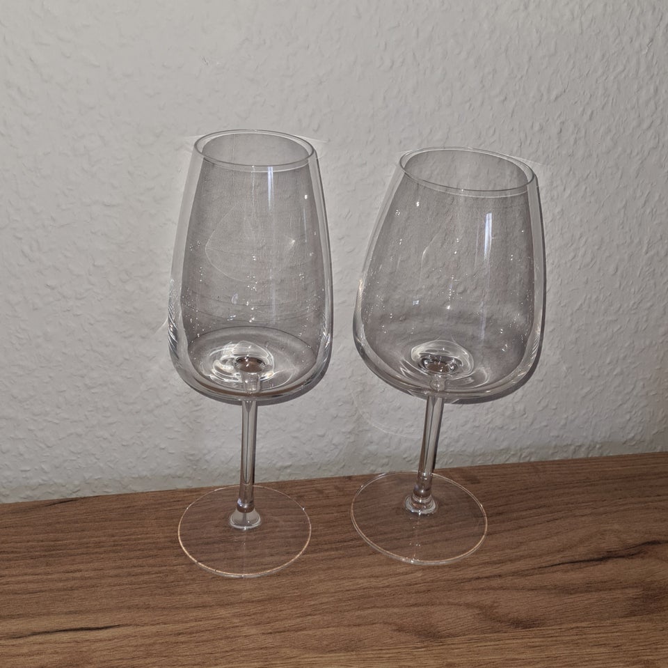 Glas, Rød-  hvidvinsglas