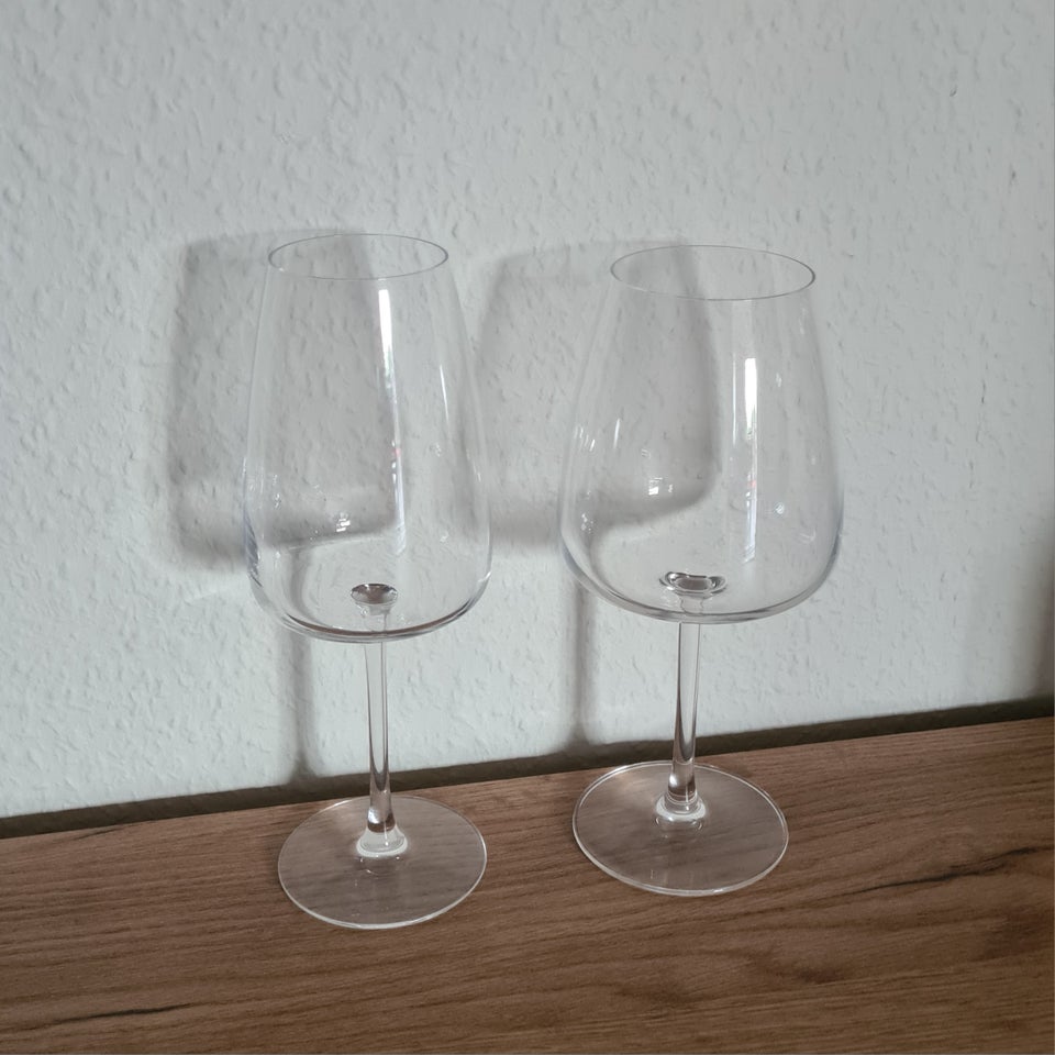 Glas, Rød-  hvidvinsglas