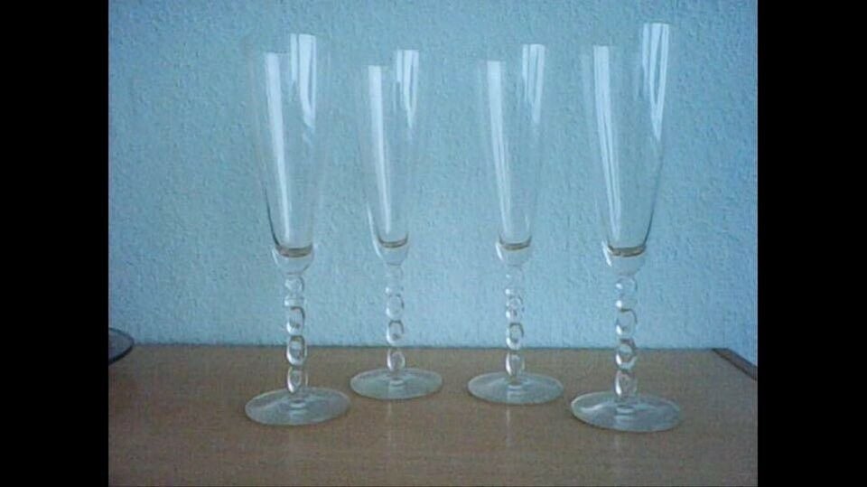 Glas Høje champagneglas Høje