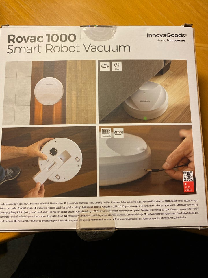 Robotstøvsuger Rovac 1000