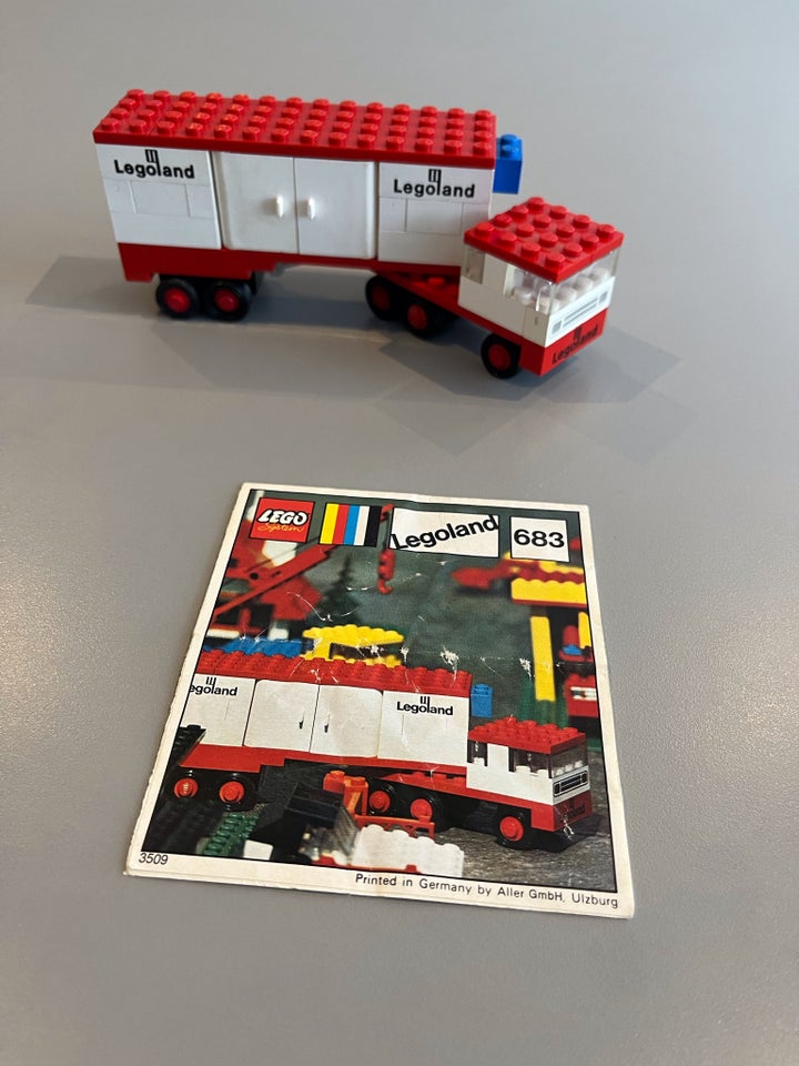 Lego City 683 KOMPLET MED