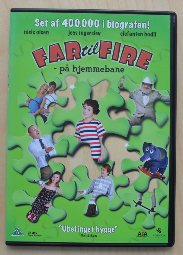 Far til fire på hjemmebane, DVD,