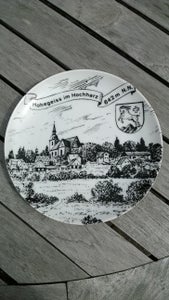 Porcelæn Platte Bavaria