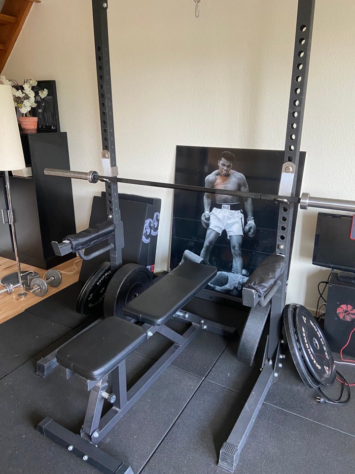 Squat rack, Komplet home gym,