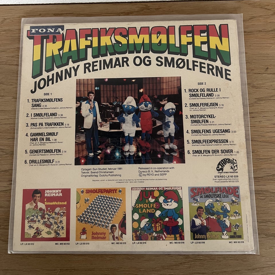 Smølfer, LP Trafiksmølfen (6)