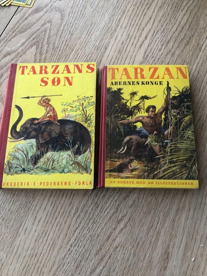 2 x Tarzan, Edgar Rice Burroughs,