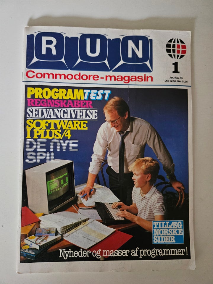 RUN - Commodore-magasiner fra 1985