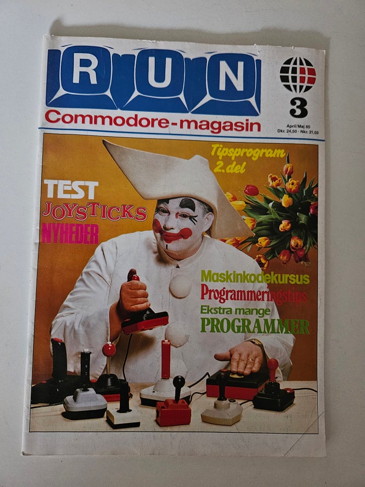 RUN - Commodore-magasiner fra 1985