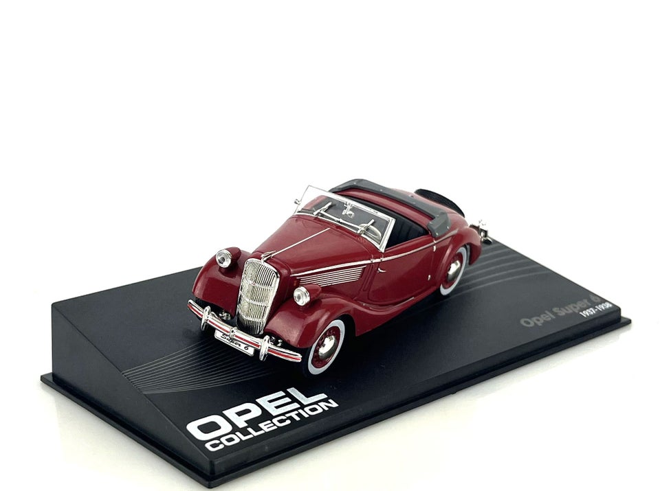 Modelbil, Opel Super 6 1937-38,