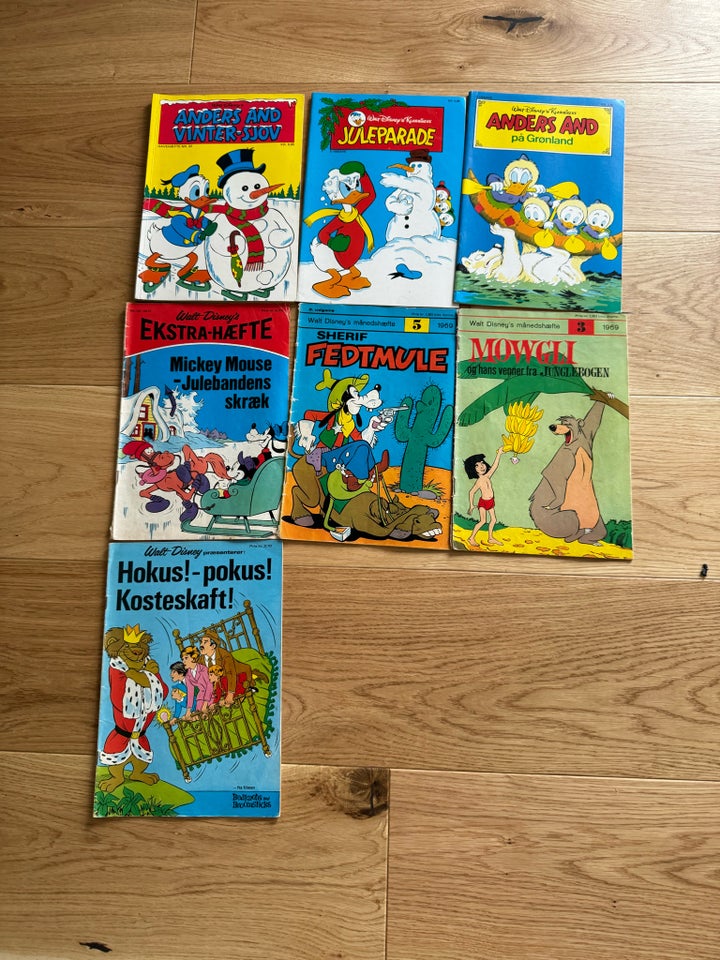 Blandet titler, Walt Disney, Blad