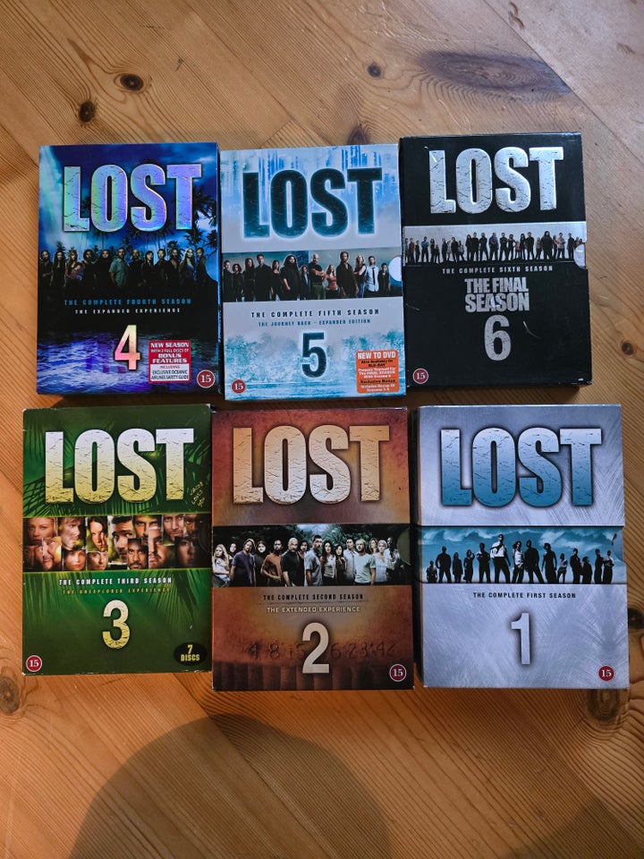 Lost, DVD, TV-serier