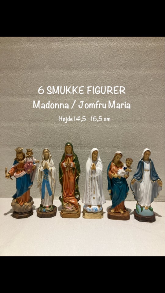 6 flotte Madonna / Jomfru Maria