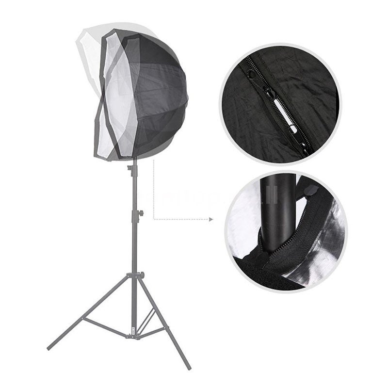 Softbox/Paraply til blitzer etc