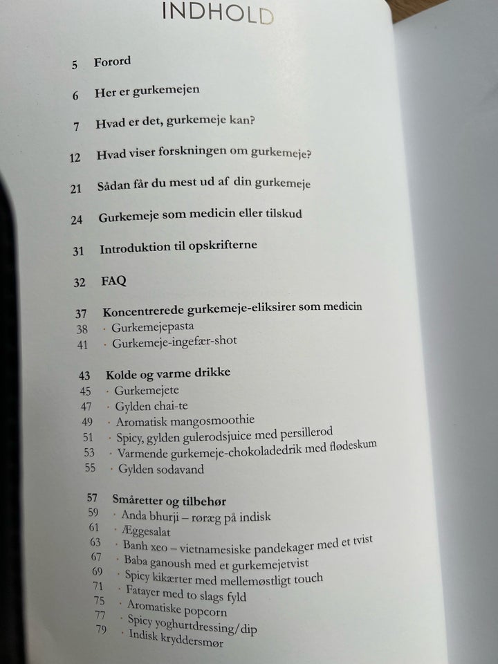 Functional foods, Gurkemeje ,