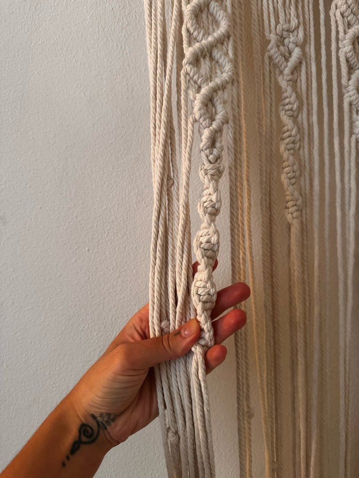 Macrame gardin, Vintage