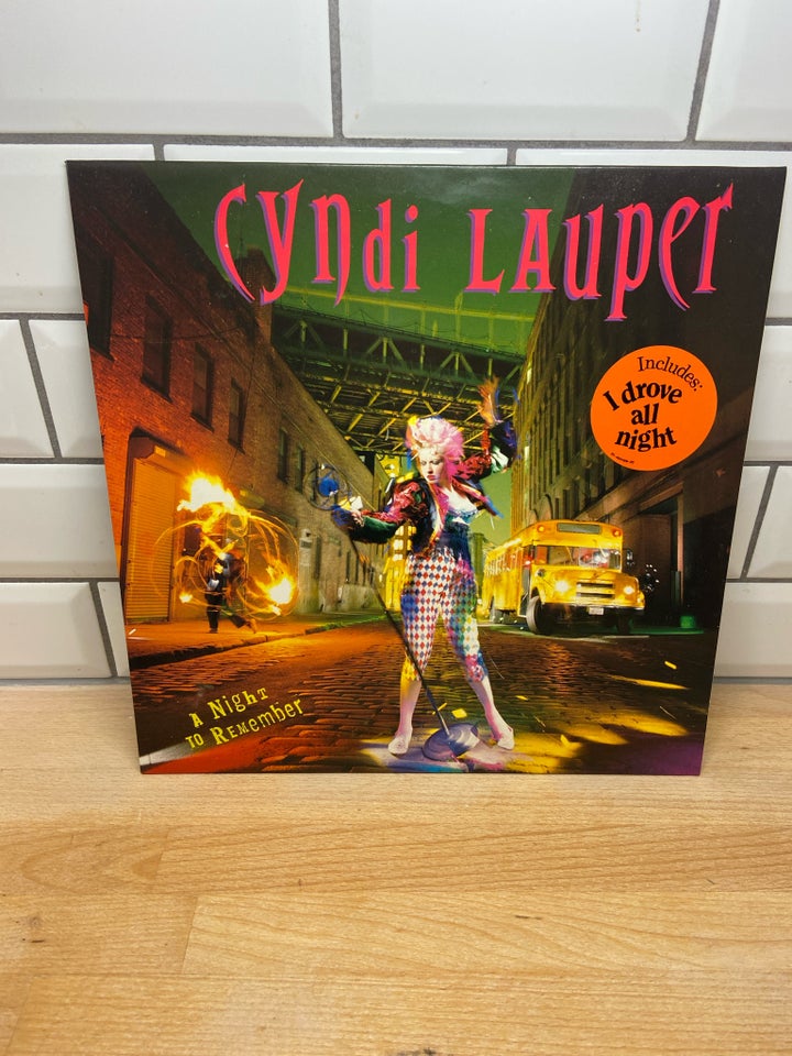 LP Cyndi Lauper A Night To