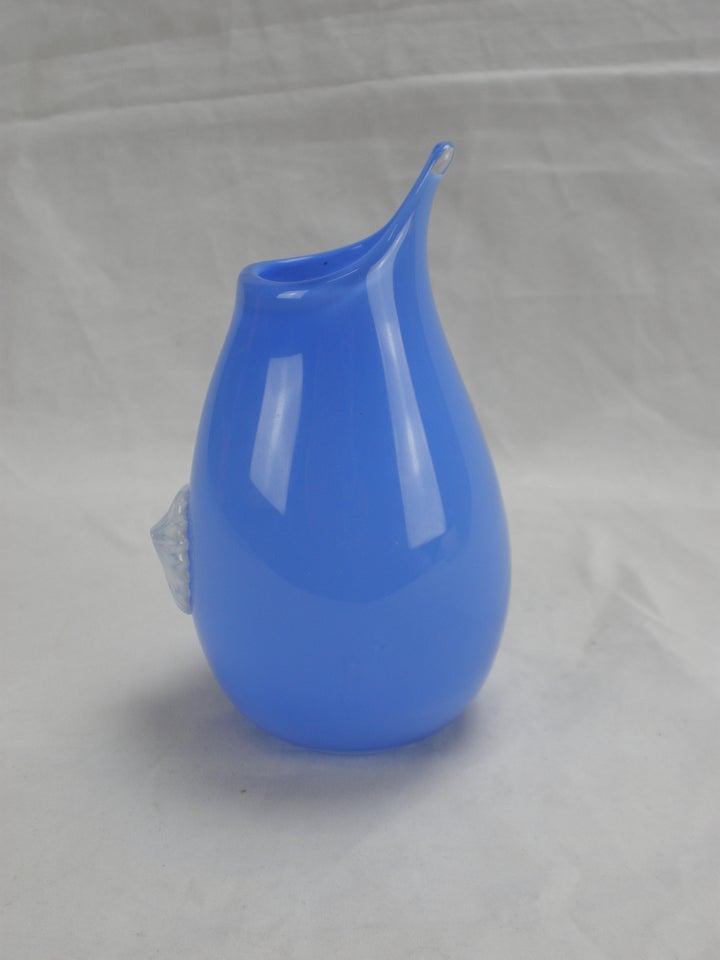 Glas Dansk Kunst Vase 11 cm