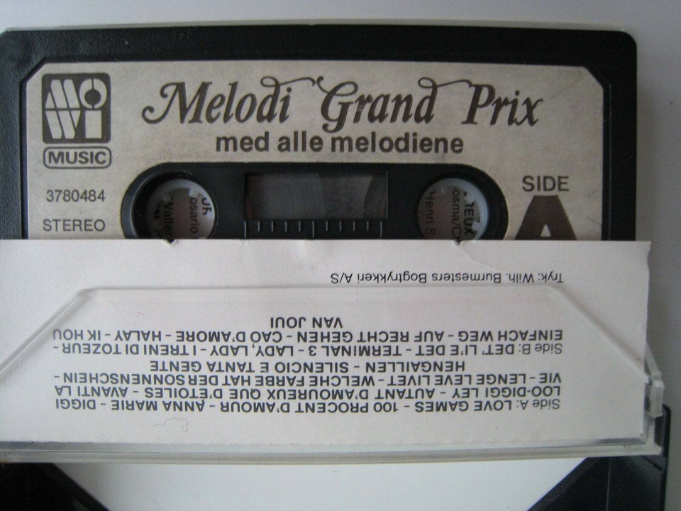 Dansk Melodi Grand Prix: 1984, pop