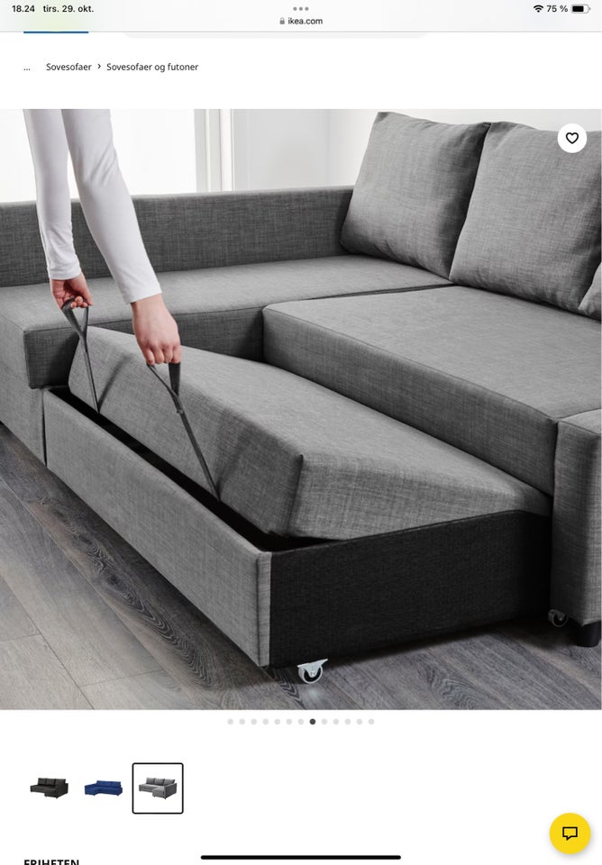 Sovesofa, Friheten Ikea