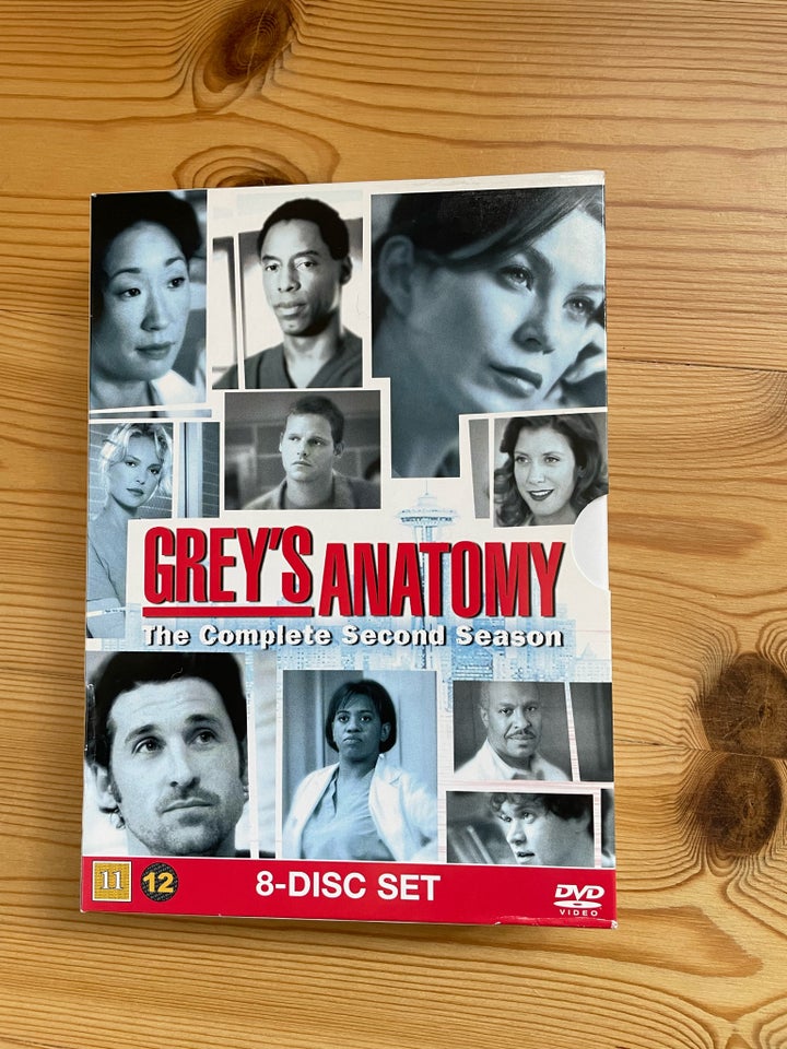 Greys anatomy sæson 1, DVD,