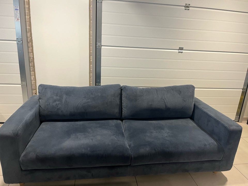 Sofa, fløjl, 3 pers.