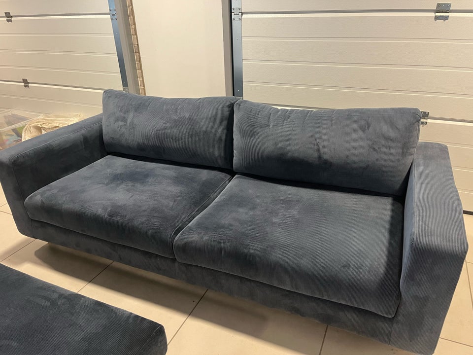 Sofa, fløjl, 3 pers.