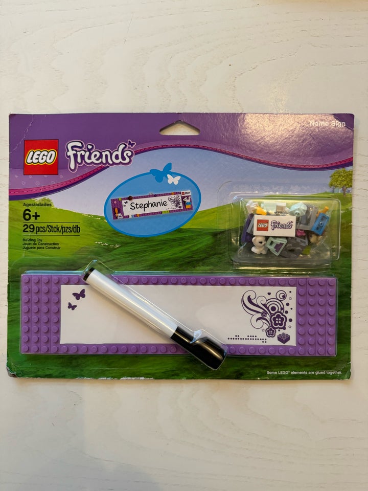 Lego Friends Name sign