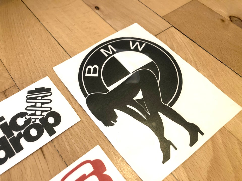 Klistermærker, Bmw / BBS stickers